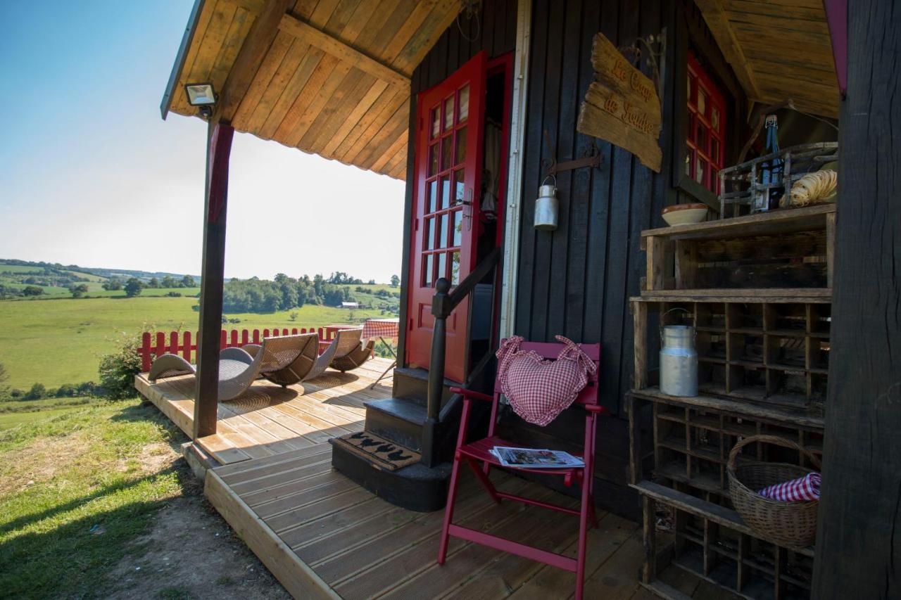Gite Insolite "Le Coup De Foudre" Sa Vue Panoramique Vimoutiers ภายนอก รูปภาพ